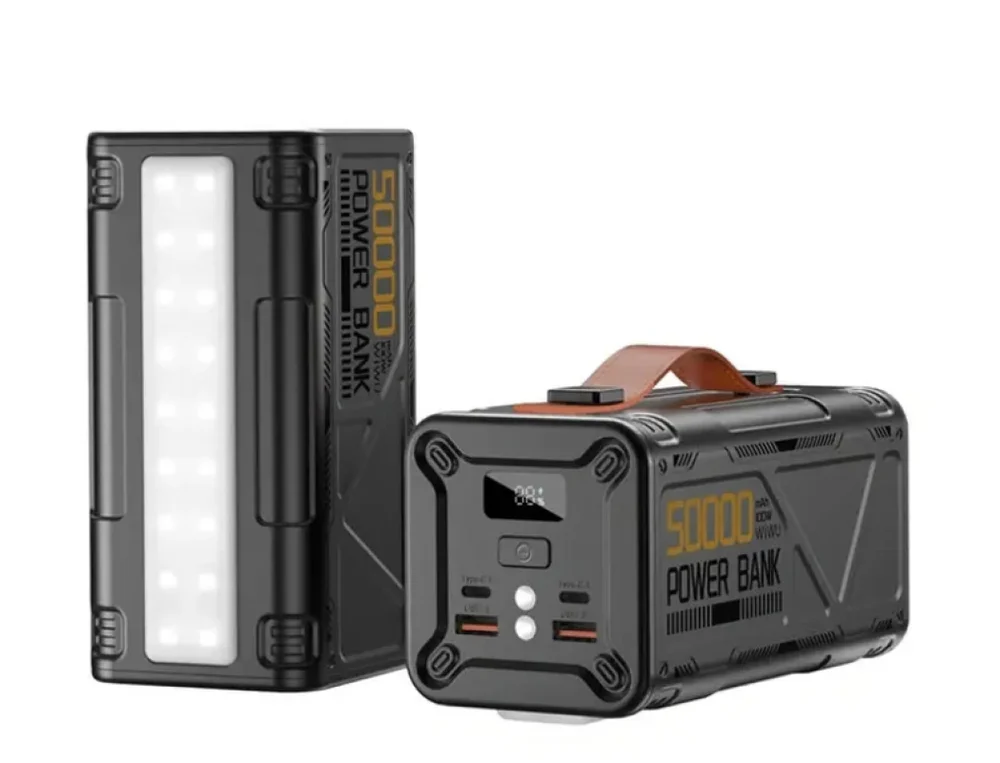 Carregador Portátil Magnético Armor Power Bank Preto Moderno