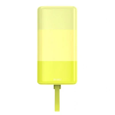 Carregador Portátil Candy Power Bank - 10000mah - Amarelo - 7610