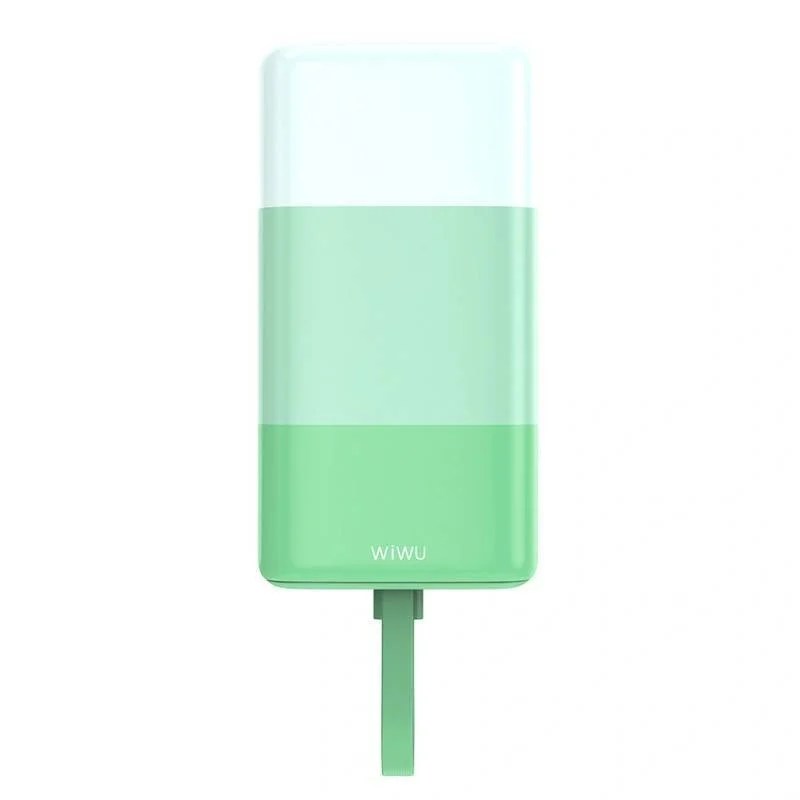 Carregador Portátil Candy Power Bank - 10000mah - Verde - 7627