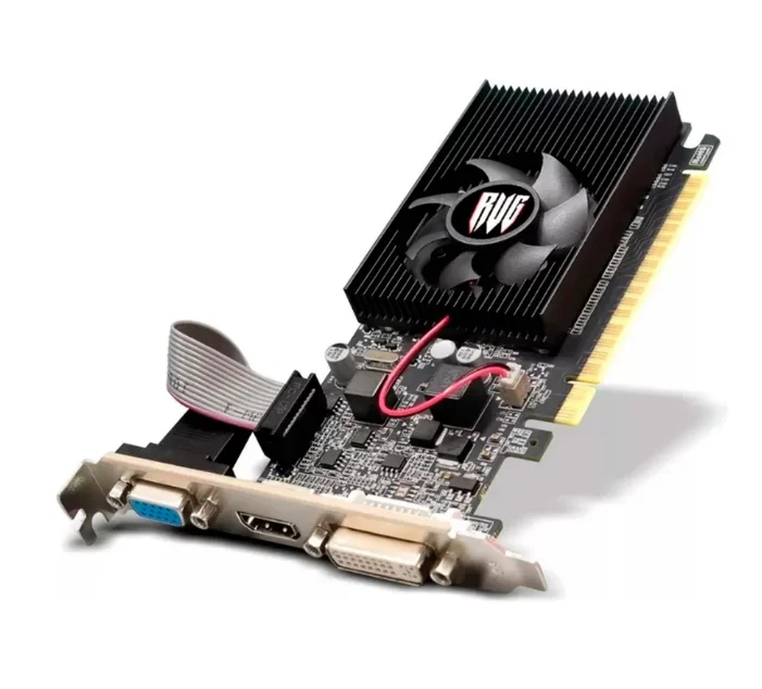 Placa De Vídeo Gt610 2gb Ddr3 PCi Express X16 | HDMI Dvi Vga | Aitek Delta-gt610
