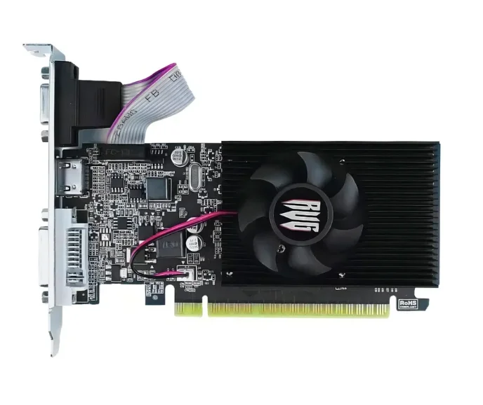 Placa De Vídeo Gt610 2gb Ddr3 PCi Express X16 | HDMI Dvi Vga | Aitek Delta-gt610