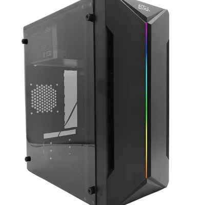 Gabinete Mini Sff Agp-m27145f Com Fonte 200w Usb 3.0 Para Placa-mãe Mini-itx
