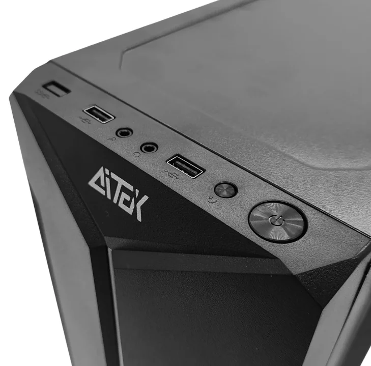 Imagem 4 de 4 do produto Gabinete Mini Sff Agp-m27145f Com Fonte 200w Usb 3.0 Para Placa-mãe Mini-itx