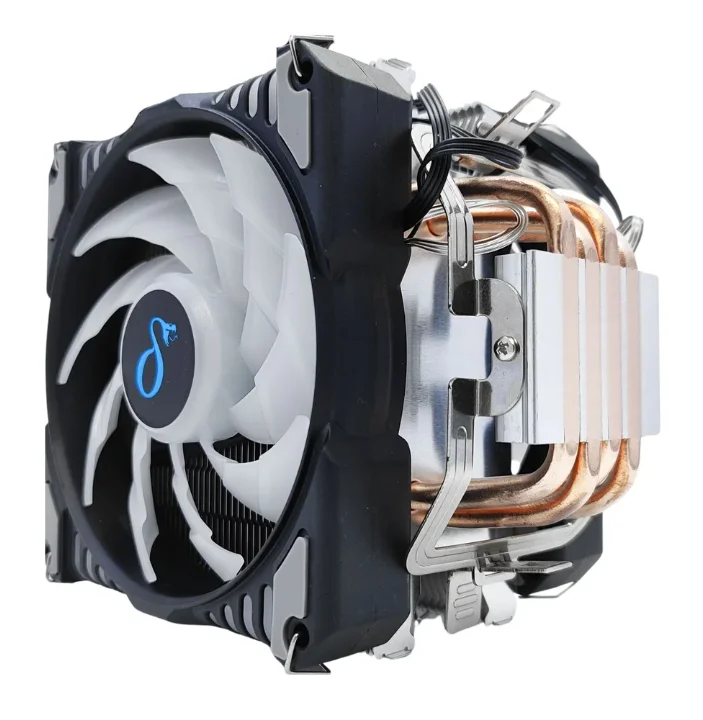 Cooler Para Processador Aitek Delta-c421r RGB 2 Fans 4 Heat Pipes