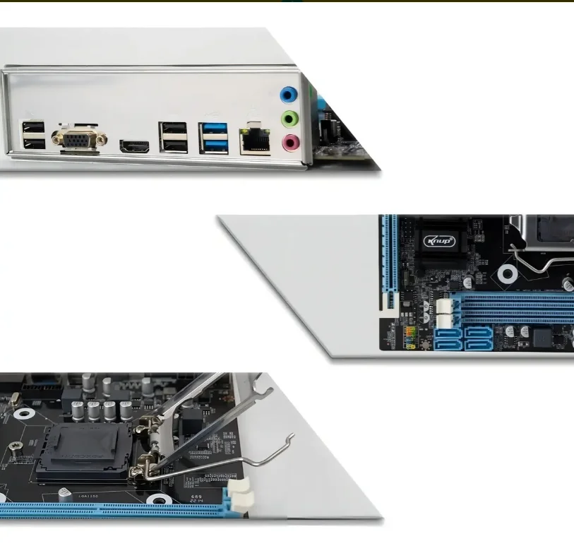 Placa Mãe H81 Mkii LGA 1150 Ddr3 M.2 Nvme Gigabit Lan | Intel 4ª Geração | Aitek Placa Mãe H81 Mkii LGA 1150 Ddr3 M.2 Nvme Gigabit Lan | Intel 4ª Geração | Aitek