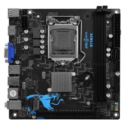 Placa Mãe B75 Mkii LGA  1155 Ddr3 M.2 Nvme Gigabit Lan | Intel 2ª E 3ª Geração | Aitek