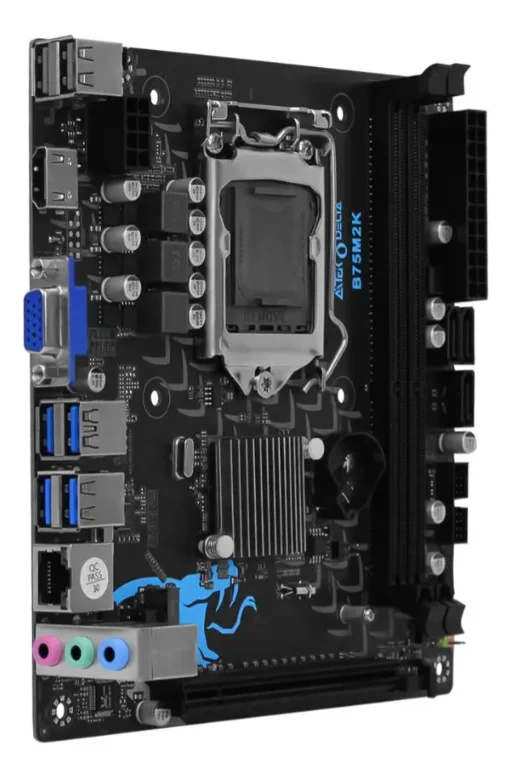 Placa Mãe B75 Mkii LGA 1155 Ddr3 M.2 Nvme Gigabit Lan | Intel 2ª E 3ª Geração | Aitek Placa Mãe B75 Mkii LGA 1155 Ddr3 M.2 Nvme Gigabit Lan | Intel 2ª E 3ª Geração | Aitek
