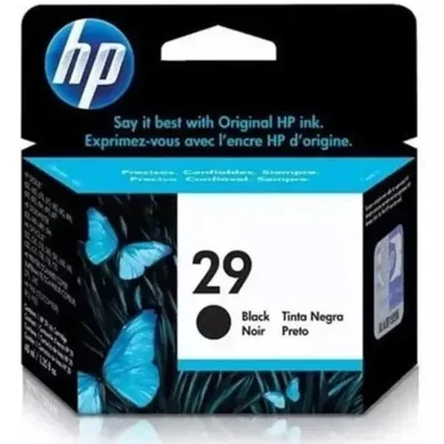 Cartucho De Tinta Hp 29 51629a Preto | Deskjet 600 660 670