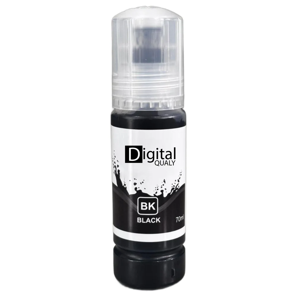 01 Unidade Refil Tinta Compatível Para L3110 L3150 L3210 L3250 L4260 L6191 T504 T544 Preto 70ml 01 Unidade Refil Tinta Compatível Para L3110 L3150 L3210 L3250 L4260 L6191 T504 T544 Preto 70ml
