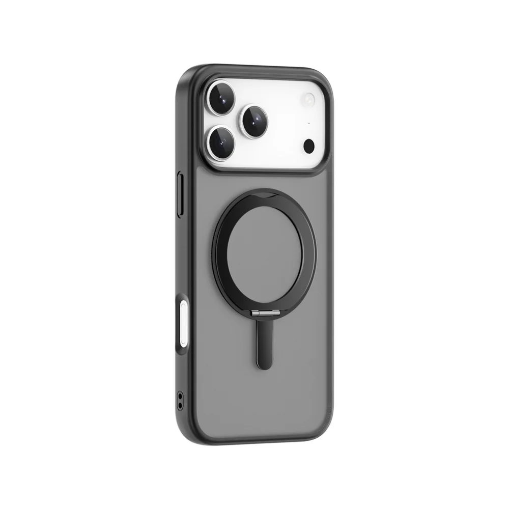 Imagem 5 de 5 do produto Case Armor Ultra Com Suporte - Iphone 17 Pro Max Magsafe - Preto Wiwu