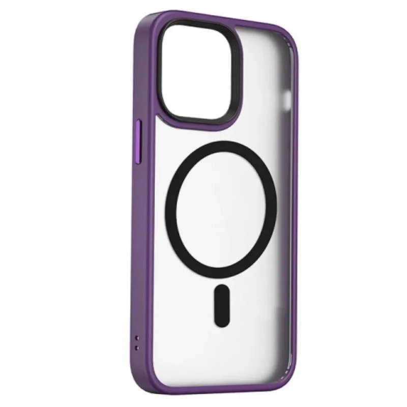 Imagem 2 de 4 do produto Case Wiwu Premium Slim Iphone 14 Pro Protetora Flexível Roxo