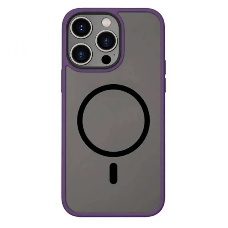Imagem 3 de 4 do produto Case Wiwu Premium Slim Iphone 14 Pro Protetora Flexível Roxo
