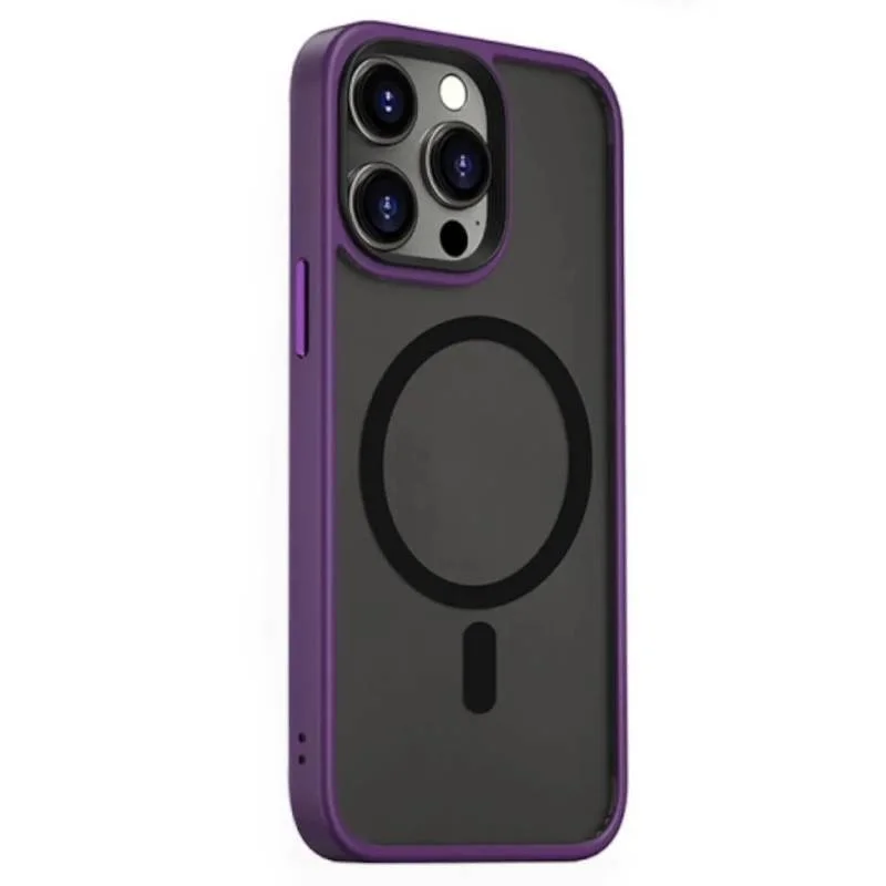 Imagem 4 de 4 do produto Case Wiwu Premium Slim Iphone 14 Pro Protetora Flexível Roxo