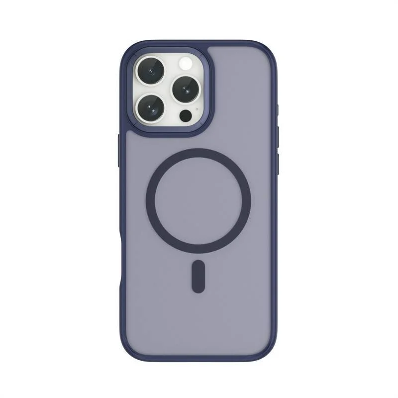 Imagem 2 de 4 do produto Case Wiwu Armor Pro Magsafe Ip 16 Plus Dark Blue Premium