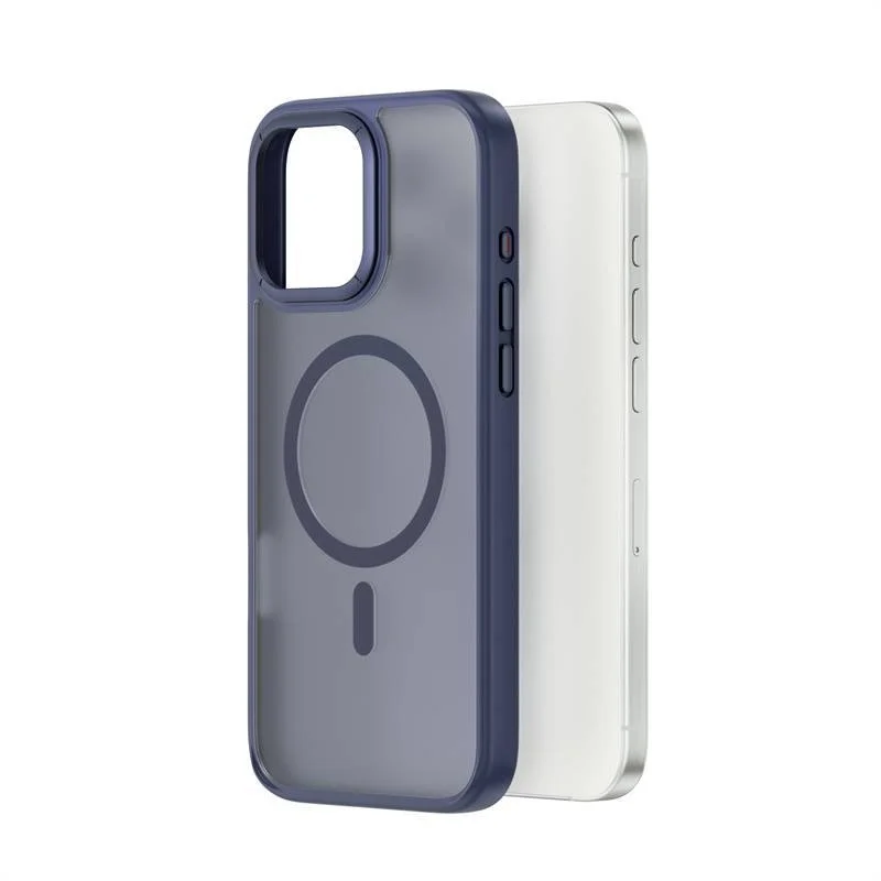 Imagem 3 de 4 do produto Case Wiwu Armor Pro Magsafe Ip 16 Plus Dark Blue Premium