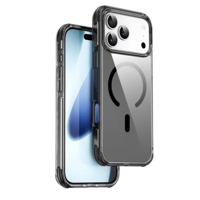 Capa Hybrid Ultra Iphone 17 Pro Max Magsafe Preto Wiwu