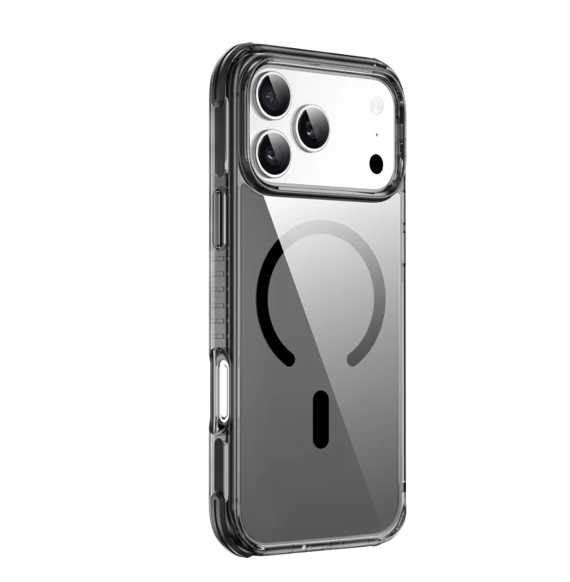 Imagem 3 de 4 do produto Capa Hybrid Ultra Iphone 17 Pro Max Magsafe Preto Wiwu
