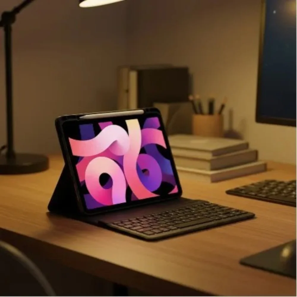Imagem 2 de 2 do produto Case Protetora Wiwu Teclado Magic 3 Em 1 Ipad 10.9/11 Preto