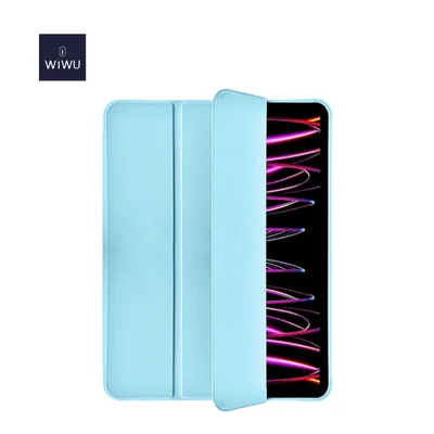 Capa Wiwu Ipad Classic Ii 10.2/10.5" 7° 8° 9° Geração Azul Claro
