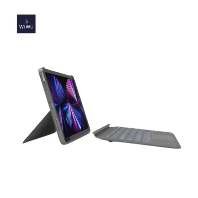 Capa Com Teclado Kit Touch Ipad 7° 8° 9° Air 2 Pro 2 Wiwu