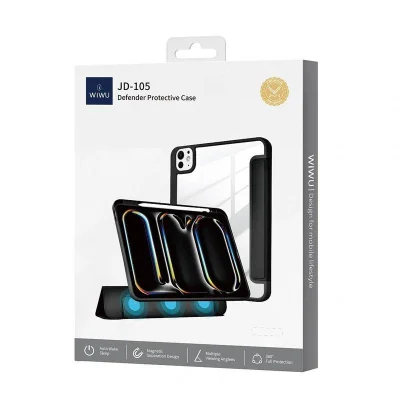 Capa Wiwu Defender Ipad 11 Pro M4 2024 Preto Resistente