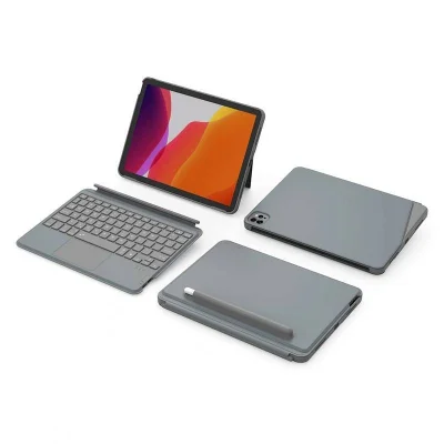 Capa Teclado Kittouch Ipad 7/8/9 Air2 Pro2 Wiwu
