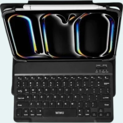 Case Capa Teclado Universal Ipad 10.9/11'' Inglês Preto