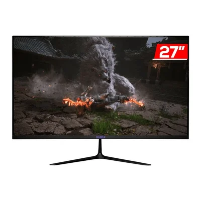 Monitor Gamer 27 " LED Painel Va 165hz 1ms Full Hd Displayport HDMI E Dvi Freesync, Mancer, Mcr-hznp27-bl2