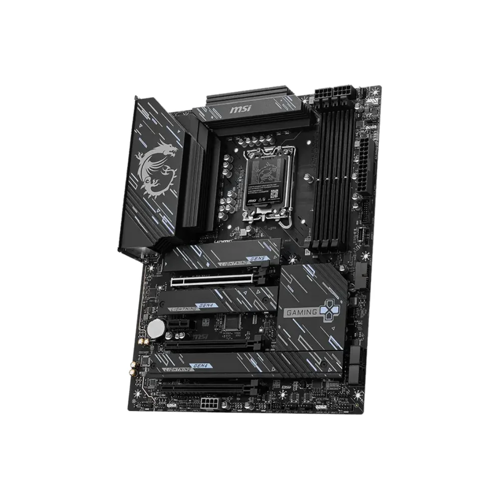 Imagem 3 de 5 do produto Placa Mãe Msi Z890 Gaming Plus Wifi6e, Intel LGA  1851, Atx, Wf/blt, Ddr5, Black - Z890 Gaming Plus Wifi6e