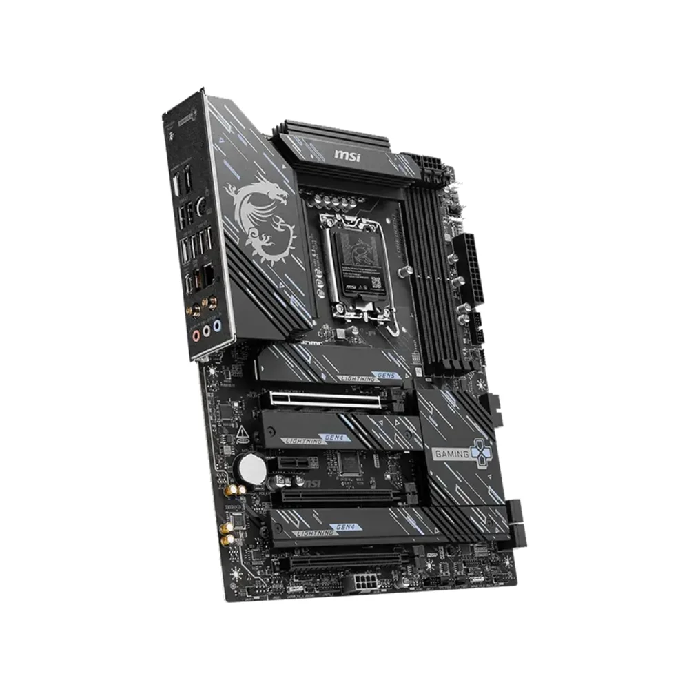 Imagem 5 de 5 do produto Placa Mãe Msi Z890 Gaming Plus Wifi6e, Intel LGA  1851, Atx, Wf/blt, Ddr5, Black - Z890 Gaming Plus Wifi6e