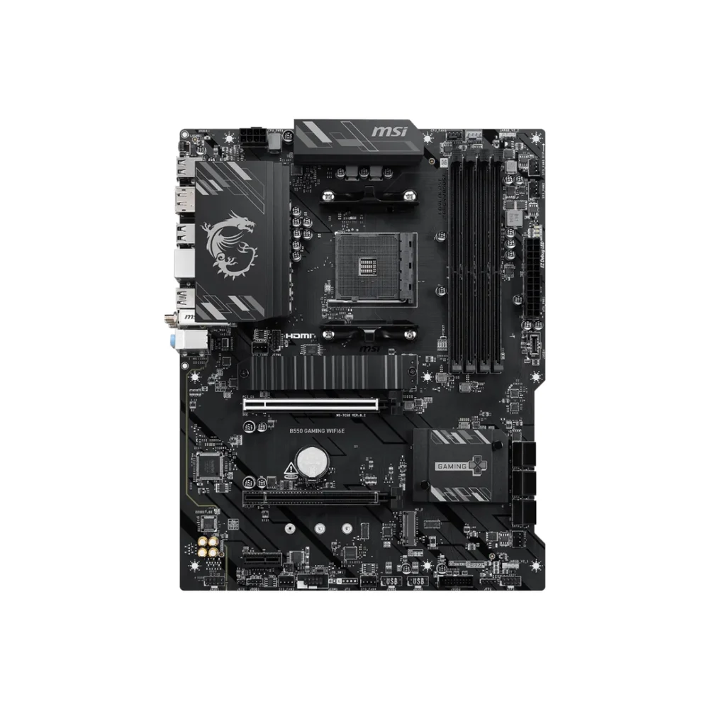 Imagem 3 de 5 do produto Placa Mãe Msi B550 Gaming Wifi6e, Amd Am4, Atx, Wf/blt, Ddr4, Black - B550 Gaming Wifi6e