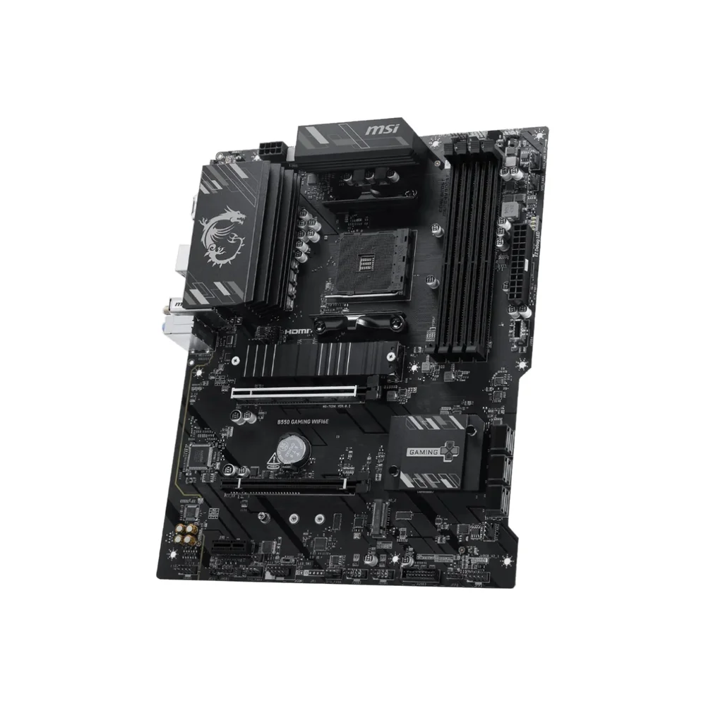 Imagem 5 de 5 do produto Placa Mãe Msi B550 Gaming Wifi6e, Amd Am4, Atx, Wf/blt, Ddr4, Black - B550 Gaming Wifi6e
