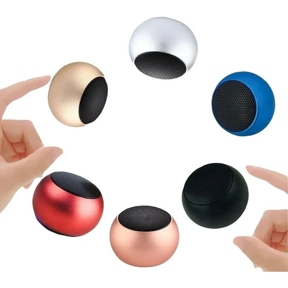 Imagem 3 de 5 do produto Mini Caixa De Som Bluetooth Metal Speaker 3w Preta
