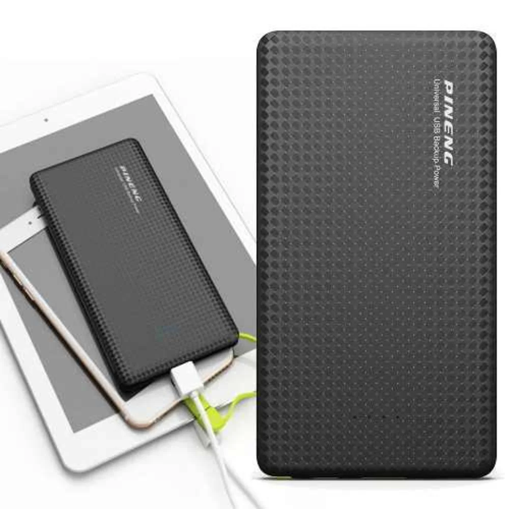 Imagem 4 de 5 do produto Carregador Portátil 10000 Mah Power Bank Slim Compatível Samsung E Iphone