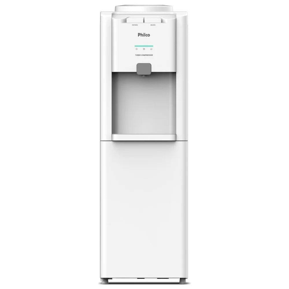 Bebedouro Eletrico Pbe80a De Coluna Com Agua Gelada E Natural Branco 220v