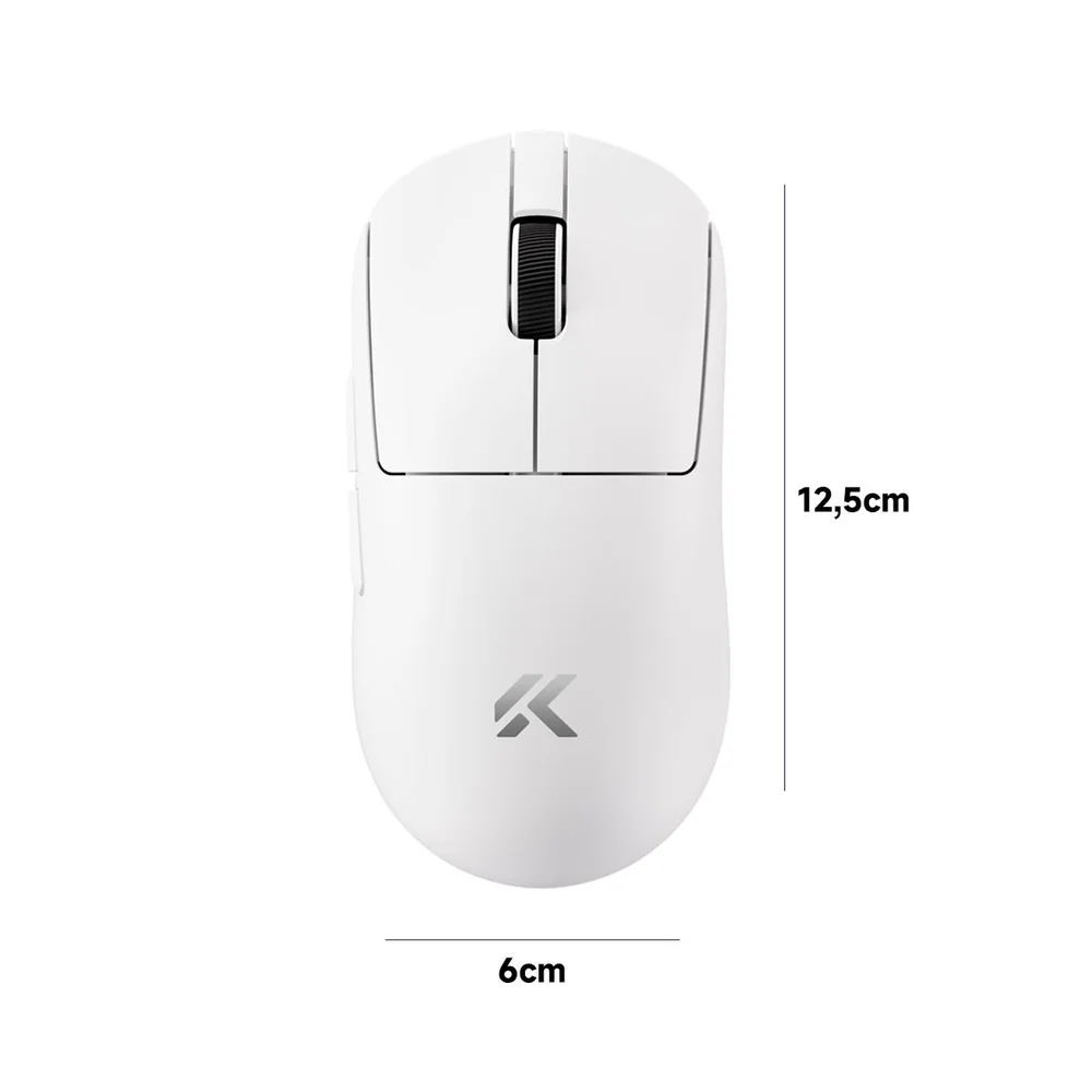 Imagem 4 de 4 do produto Mouse Gamer Mchose A7v2 Paw3395 26000 Dpi 650 Ips 8k Polling Tri-modo