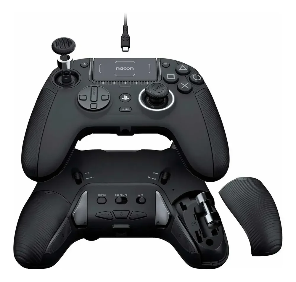 Imagem 3 de 4 do produto Controle Nacon Revolution 5 Pro Para Ps5, Ps4 E PC Sem Fio Bluetooth