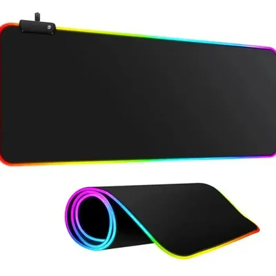 Mouse Pad Gamer Delta-p9040 90x40cm LED RGB Antiderrapante