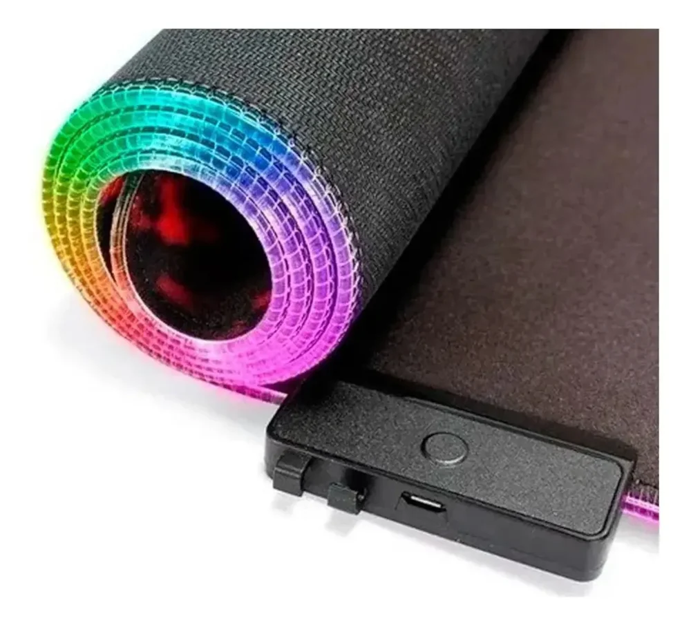 Imagem 5 de 5 do produto Mouse Pad Gamer Delta-p9040 90x40cm LED RGB Antiderrapante