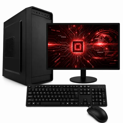 Computador Completo PC Intel i3 6 8GB SSD 240GB Monitor Wifi