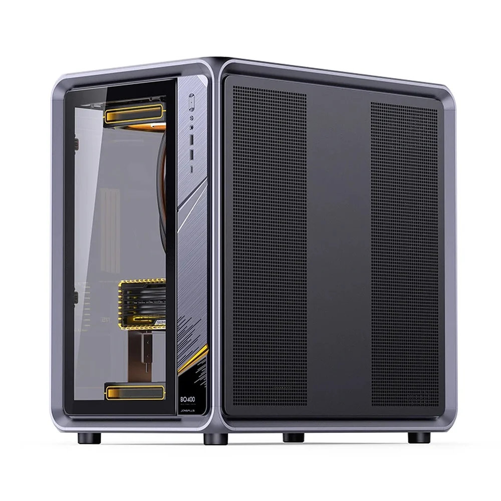 Gabinete Premium Jonsbo Bo400 Atx Panorâmico Preto
