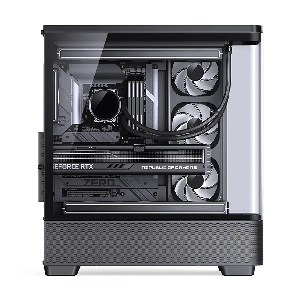 Imagem 4 de 4 do produto Gabinete Premium Jonsbo Tk-5 Atx Vidro Curvo Preto