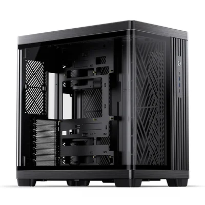 Gabinete Premium Jonsbo Tk-4 Atx Panorâmico Vidro Temperado Usb-c Preto