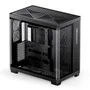 Gabinete Premium Jonsbo Tk-4 Atx Panorâmico Vidro Temperado Usb-c Preto