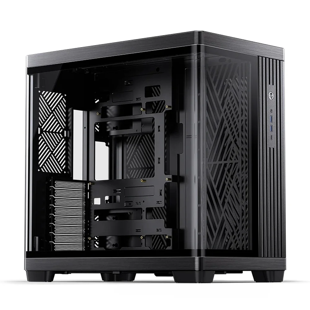 Gabinete Premium Jonsbo Tk-4 Atx Panorâmico Vidro Temperado Usb-c Preto Gabinete Premium Jonsbo Tk-4 Atx Panorâmico Vidro Temperado Usb-c Preto