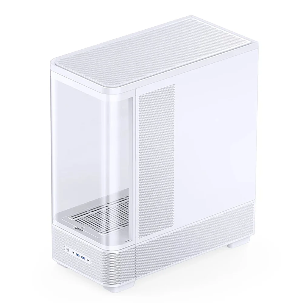 Imagem 3 de 5 do produto Gabinete Premium Jonsbo Tk-5 Atx Vidro Curvo Branco