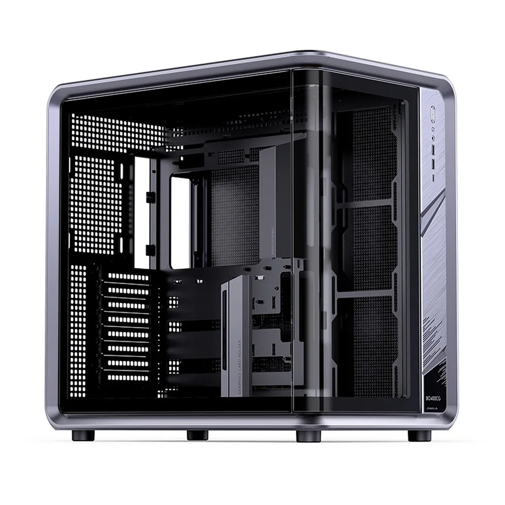 Gabinete Premium Jonsbo Bo400 Cg Atx Vidro Curvo Preto