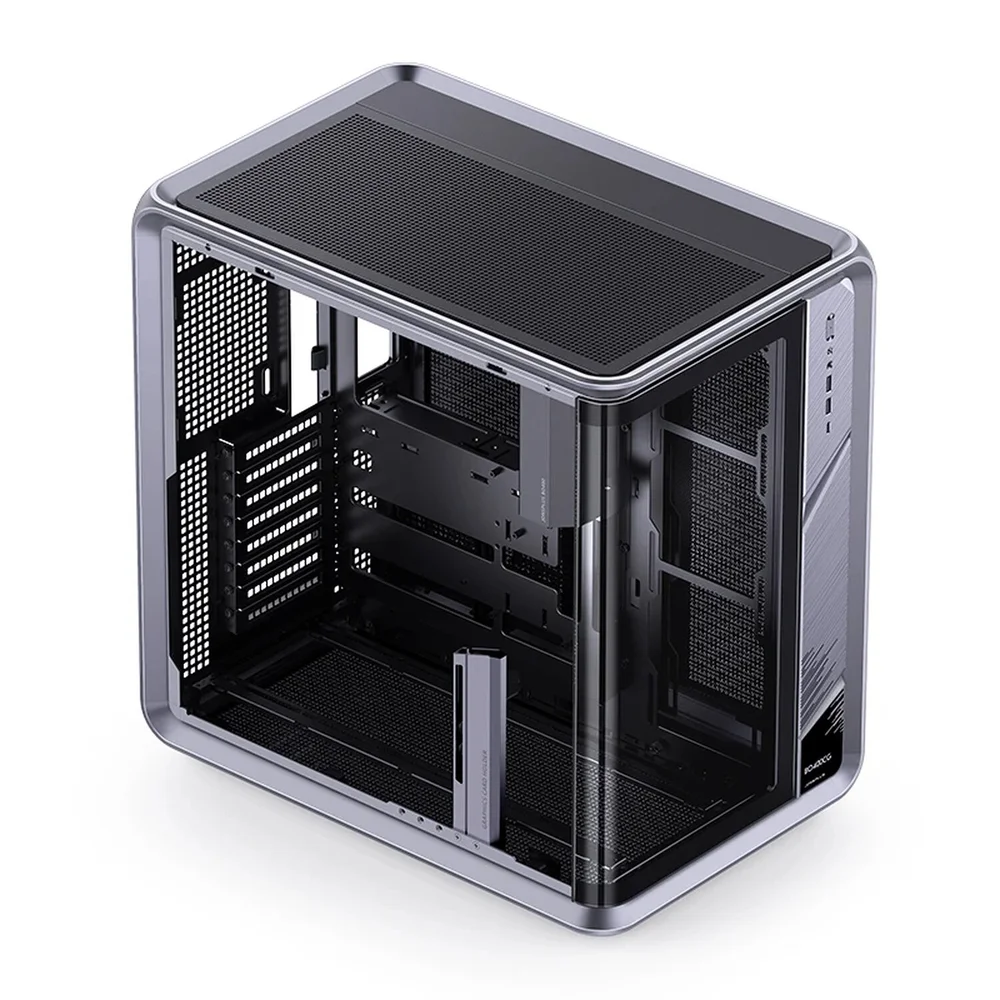Imagem 3 de 5 do produto Gabinete Premium Jonsbo Bo400 Cg Atx Vidro Curvo Preto