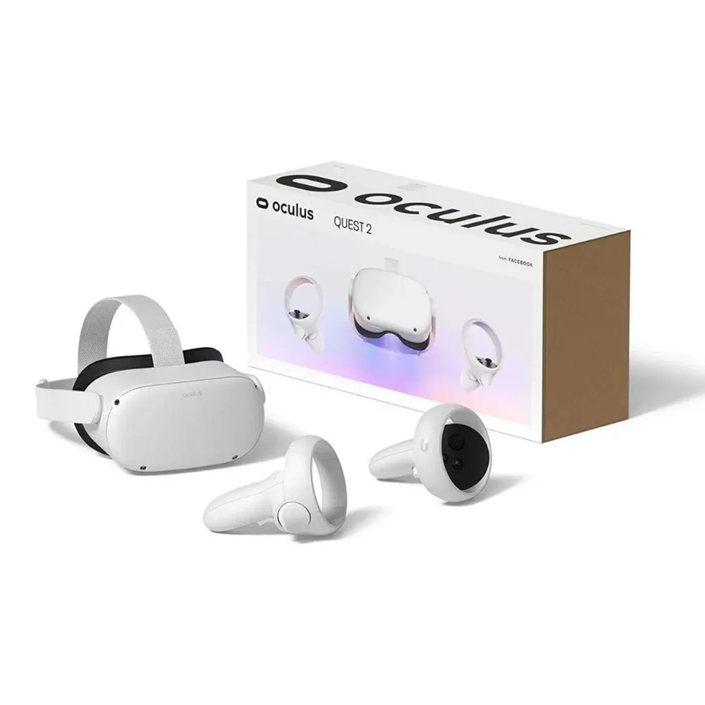 Imagem 3 de 5 do produto Oculos De Realidade Virtual Oculus Meta Quest 2 128GB Branco