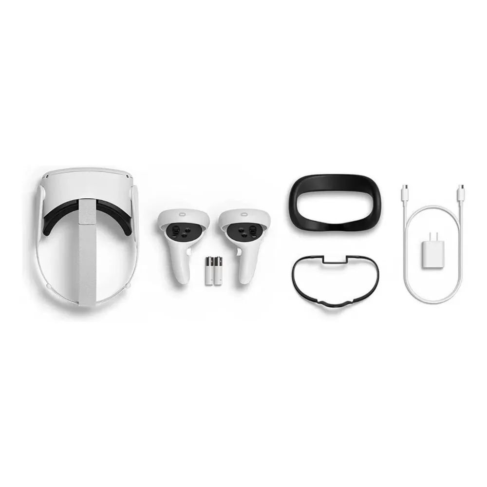 Imagem 4 de 5 do produto Oculos De Realidade Virtual Oculus Meta Quest 2 128GB Branco